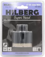 Коронка алмазная по керамике и керамограниту 55*35 М14 Super Hard Hilberg HH655