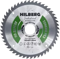 Пильный диск по дереву 165*30*1.6*48T Hilberg HWT163