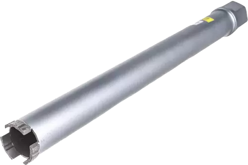 Алмазная буровая коронка 42*450 мм 1 1/4" UNC Hilberg Laser HD703 - интернет-магазин «Стронг Инструмент» город Омск