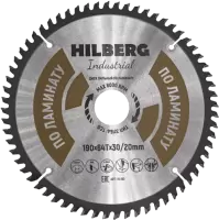 Пильный диск по ламинату 190*30/20*Т64 Industrial Hilberg HL190