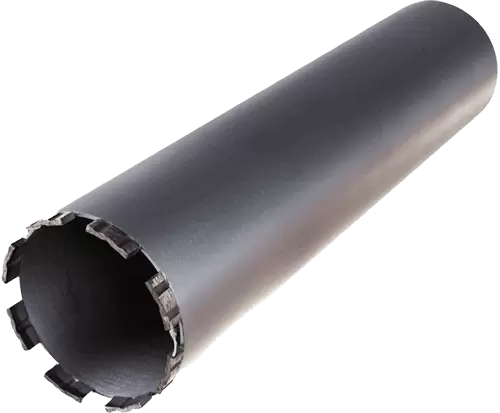 Алмазная буровая коронка 92*450 мм 1 1/4" UNC Hilberg Laser HD712 - интернет-магазин «Стронг Инструмент» город Омск