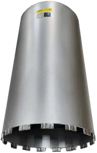 Алмазная буровая коронка 225*450 мм 1 1/4" UNC Hilberg Laser HD724 - интернет-магазин «Стронг Инструмент» город Омск