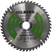 Пильный диск по дереву 230*32/30*2.4*48T Hilberg HW234