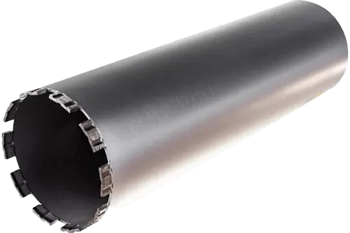 Алмазная буровая коронка 122*450 мм 1 1/4" UNC Hilberg Laser HD715 - интернет-магазин «Стронг Инструмент» город Омск