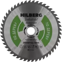 Пильный диск по дереву 250*32/30*2.6*48T Hilberg HW254