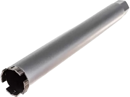 Алмазная буровая коронка 52*450 мм 1 1/4" UNC Hilberg Laser HD705 - интернет-магазин «Стронг Инструмент» город Омск