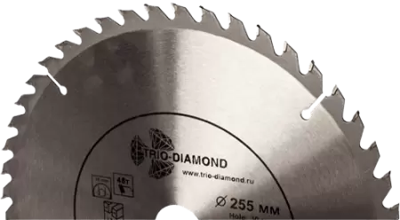 Пильный диск по дереву 255*30/20*2.8*48T Trio-Diamond FLL832 - интернет-магазин «Стронг Инструмент» город Омск
