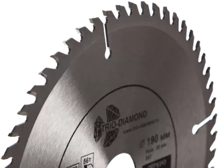 Пильный диск по дереву 190*30/20*2.4*56T Trio-Diamond FLL808 - интернет-магазин «Стронг Инструмент» город Омск