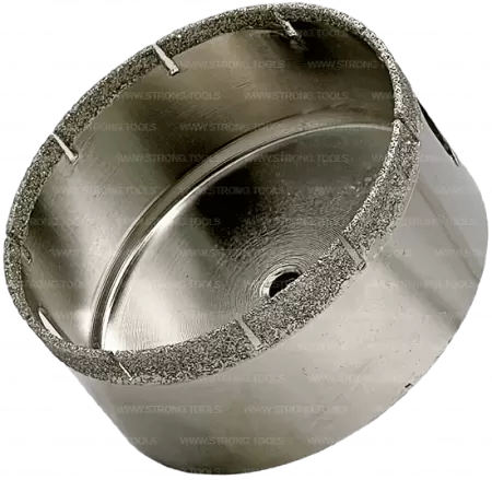 Алмазная коронка по стеклу и плитке 65мм Strong СТК-04100065 - интернет-магазин «Стронг Инструмент» город Омск