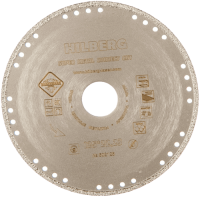 Алмазный диск по металлу 125*22.23*3*1.5мм Super Metal Correct Cut Hilberg 502125 - интернет-магазин «Стронг Инструмент» город Омск
