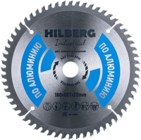 Пильный диск по алюминию 180*20*Т60 Industrial Hilberg HA180 - интернет-магазин «Стронг Инструмент» город Омск