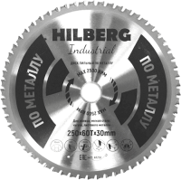 Пильный диск по металлу 250*30*Т60 Industrial Hilberg HF250 - интернет-магазин «Стронг Инструмент» город Омск