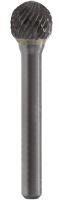 Борфреза сферическая по металлу 10мм тип D (KUD) Strong СТМ-51730010 - интернет-магазин «Стронг Инструмент» город Омск