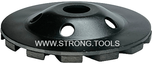 Алмазная чашка по бетону 125*22.23мм Турбо Strong СТД-14800125 - интернет-магазин «Стронг Инструмент» город Омск