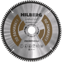 Пильный диск по ламинату 250*30*Т100 Industrial Hilberg HL250 - интернет-магазин «Стронг Инструмент» город Омск