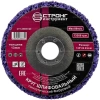 Зачистной диск 125мм для УШМ коралловый фиолетовый (жёсткий) СТУ-25300125 - интернет-магазин «Стронг Инструмент» город Омск