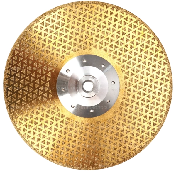 Алмазный диск с фланцем 230*М14 (гальванический) Maxprospa МД-10500230 - интернет-магазин «Стронг Инструмент» город Омск