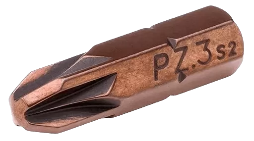 Бита для шуруповерта PZ3*25мм Сталь S2 (20шт.) PP Box Mr. Logo C025PZ3-20 - интернет-магазин «Стронг Инструмент» город Омск
